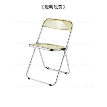 Mina - Transparent Folding Chair 