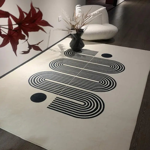 Plush Fleece Carpet | Soft & Cozy Rug for Living Room | Anciennevi