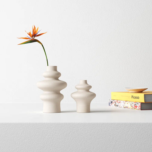 Corbin Ceramic Table Vase | Minimalist Home Decor | Anciennevi