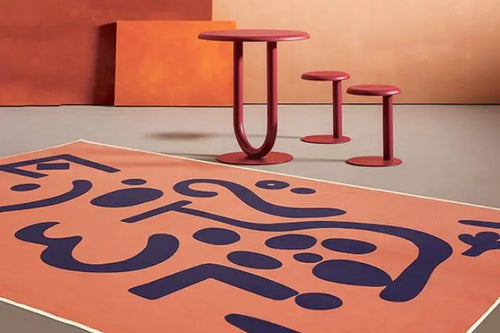 Amina Modern Carpet | Abstract Designer Rug for Living Room | Anciennevi