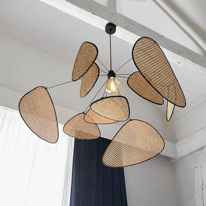 Orbit - Wicker Chandelier