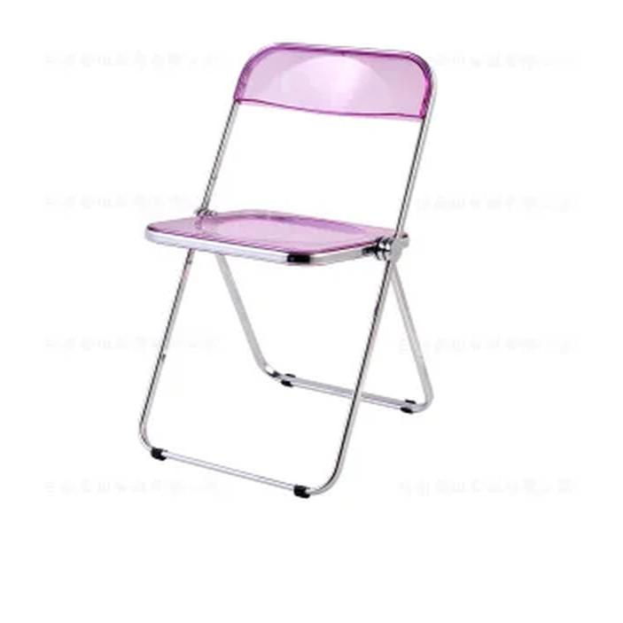 Mina - Transparent Folding Chair 