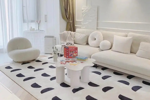 Plush Fleece Carpet | Soft & Cozy Rug for Living Room | Anciennevi