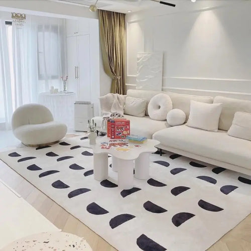 Plush Fleece Carpet | Soft & Cozy Rug for Living Room | Anciennevi