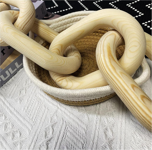 Stickin Together Wood Chain Link | Modern Rustic Decor | Anciennevi