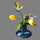 Nordic Silk Flower Bouquet | Elegant Faux Floral Arrangement | Anciennevi