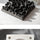 Handmade Pleated Petal Ceramic Wall Ornament – Square Home Decor – Anciennevi