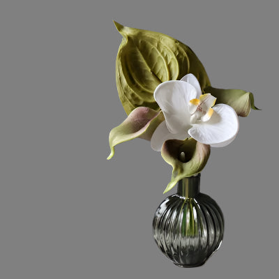Nordic Silk Flower Bouquet | Elegant Faux Floral Arrangement | Anciennevi