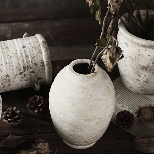 Talia Ceramic Vase | Handmade Modern Minimalist Decor | Anciennevi