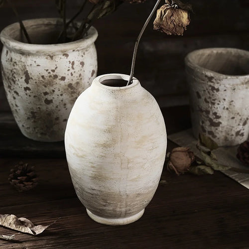 Talia Ceramic Vase | Handmade Modern Minimalist Decor | Anciennevi