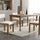 Set of 4 Upholstered Dining Chairs with Adjustable Back | Anciennevi
