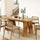 Modern Dining Table for 6 | Brown Wooden Rectangular Table | Anciennevi