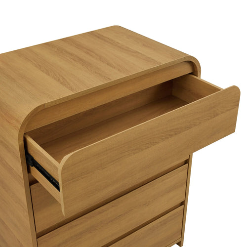 4-Drawer Living Room Cabinet with Metal Slide Online | Anciennevi