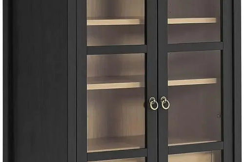 Modern Farmhouse 71" Tall Arched Storage Cabinet | Anciennevi