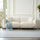 Oversized Cloud Couch Loveseat | Fabric & Metal Legs | Anciennevi