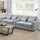 3 Seater Oversized Cloud Couch Loveseat Sofa | Anciennevi