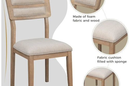 Order 6 Pieces Dining Table Set with Bench Online | Anciennevi