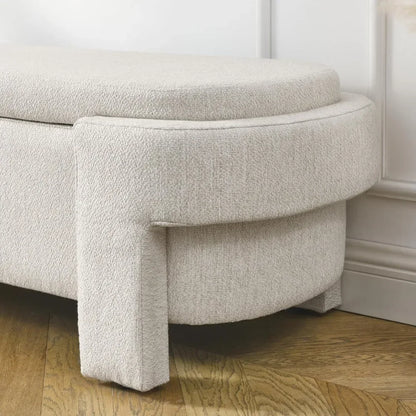 Allegra - Oval Storage Ottoman