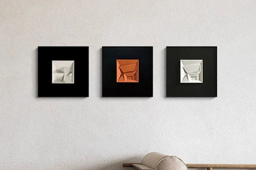 3D Relief Wall Hanging Ornament – Modern Wooden Art – Anciennevi