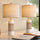 Haven Boho Table Lamps Set of 2 | Living Room & Bedroom | Anciennevi