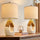 Haven Boho Table Lamps Set of 2 | Living Room & Bedroom | Anciennevi