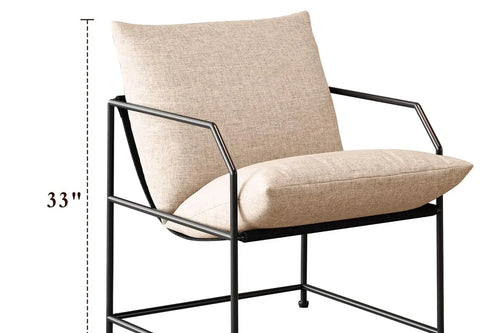 Sling Accent Arm Chair Set of 2 | Stylish & Cozy Seating | Anciennevi