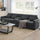3 Seater Oversized Cloud Couch Loveseat Sofa | Anciennevi