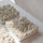 Handmade Pleated Petal Ceramic Wall Ornament – Square Home Decor – Anciennevi