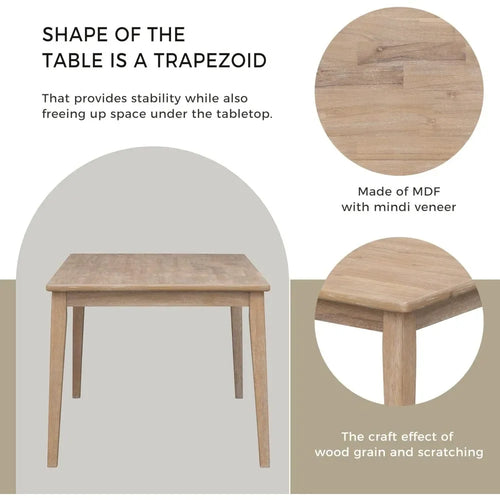 Order 6 Pieces Dining Table Set with Bench Online | Anciennevi