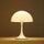 Vintage Mushroom Table Lamp - Minimalist Bedside Light - Anciennevi