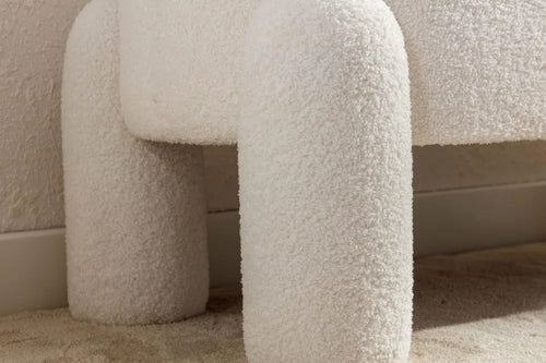Sherpa Storage Ottoman Bench | Modern Entryway Bench | Anciennevi