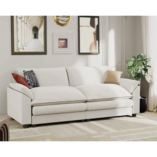79” Modular Oversized Sectional Sofa | Deep Seat Loveseat | Anciennevi