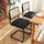 Set of 2 Brown Leather Rattan Dining Chairs with Chrome Legs | Elegant Seating | Anciennevi