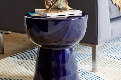 Nordic Creative Small Round Bedside Table | Movable Modern Design | Anciennevi