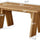 Modern Dining Table for 6 | Brown Wooden Rectangular Table | Anciennevi