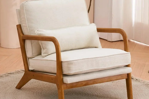 Soren Upholstered Modern Accent Chairs Set of 2 | Anciennevi