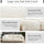Oversized Cloud Couch Loveseat | Fabric & Metal Legs | Anciennevi
