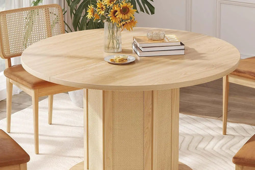 Cairo Rattan Round Dining Table | Stylish & Durable | Anciennevi