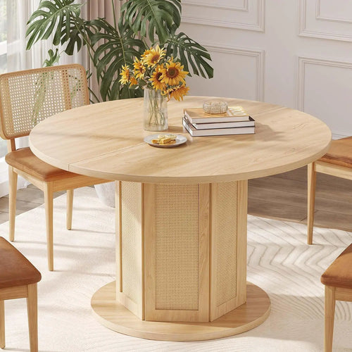 Cairo Rattan Round Dining Table | Stylish & Durable | Anciennevi