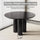 30'' Black Round Dining Table | Small Kitchen Table | Anciennevi