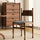 Vintage Dining Chair with Backrest – Solid Wood Casual Seating – Anciennevi