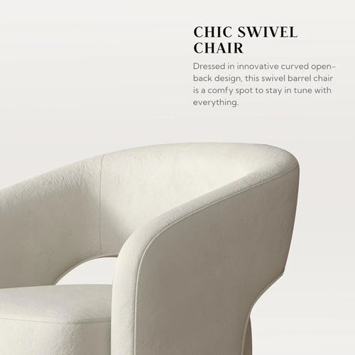 Kira Swivel Velvet Accent Chair Set of 2 | Modern & Comfy | Anciennevi