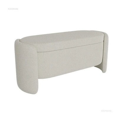 Lamb - Wool Storage Ottoman