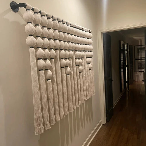 Minimalist Handmade Woven Wall Tapestry Decor | Anciennevi