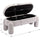 Sherpa Storage Ottoman Bench | Modern Entryway Bench | Anciennevi