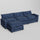 Modular Sectional Sofa with Reversible Ottoman | Anciennevi