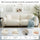 Oversized Cloud Couch Loveseat | Fabric & Metal Legs | Anciennevi