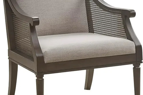 Reclaimed Wood Accent Chairs | Beige Solid Wood Frame | Anciennevi
