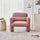 Cuddle Lamb Fabric Loveseat | Cozy Minimalist Sofa | Anciennevi
