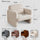 Modern Accent Sofa Chair with Arms | Lamb Fabric Armchair | Anciennevi